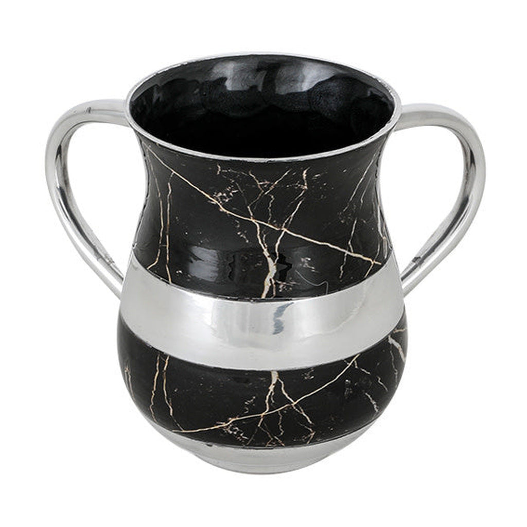 Washing Cup, Aluminum with Enamel