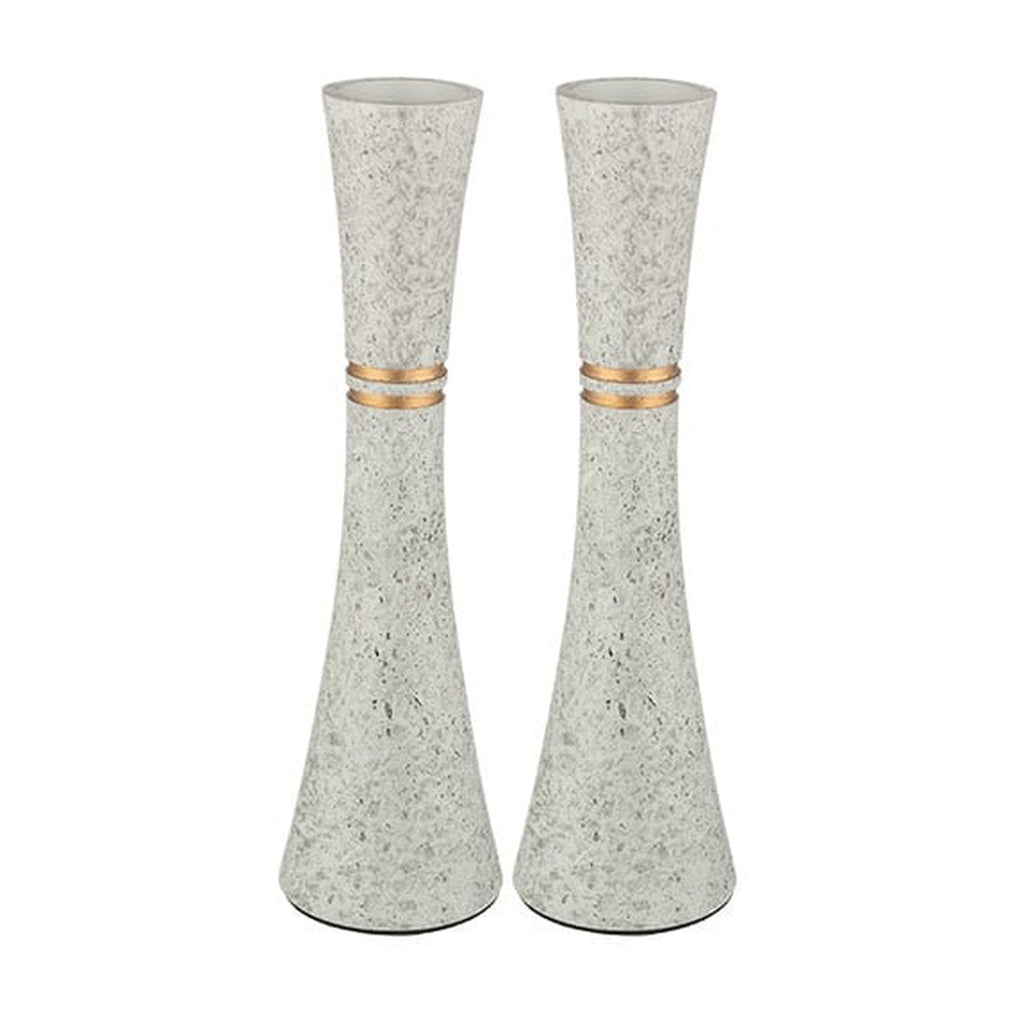 Candlesticks, Marble Effect