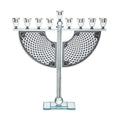 Jumbo Crystal Menorah
