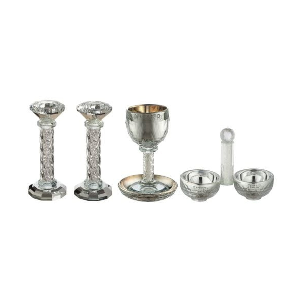Shabbat Set, Crystal
