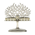Tree of Life Menorah, Aluminum