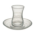Kiddush Cup with Tray, Glass