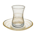 Kiddush Cup with Tray, Glass