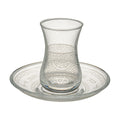 Kiddush Cup with Tray, Glass