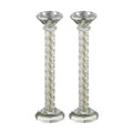 Candlesticks, White Diamonds