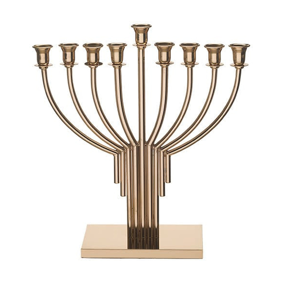Menorah, Rose Gold Finish
