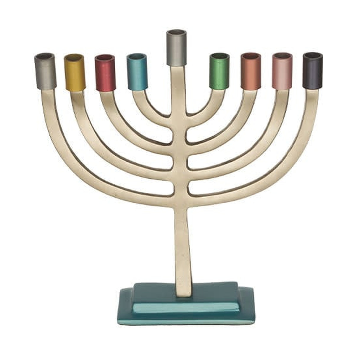 Aluminum Menorah, Classic Shape