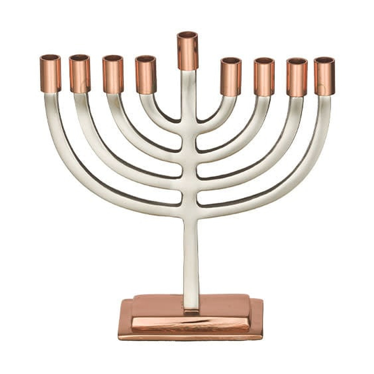 Aluminum Menorah, Classic Shape