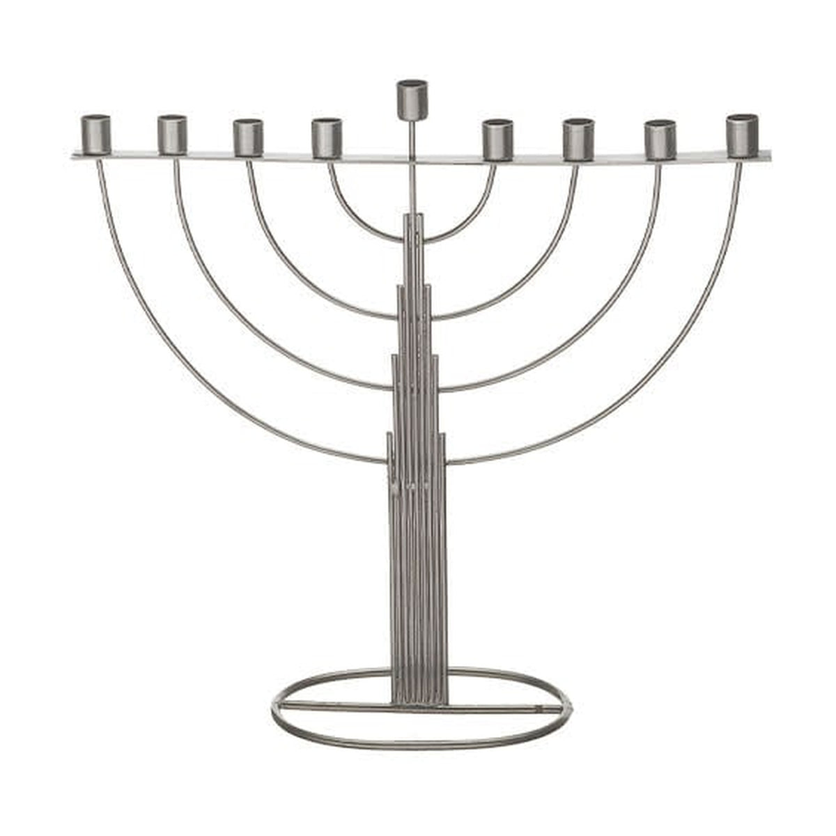 Tin Menorah for Candles