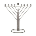 Tin Menorah for Candles