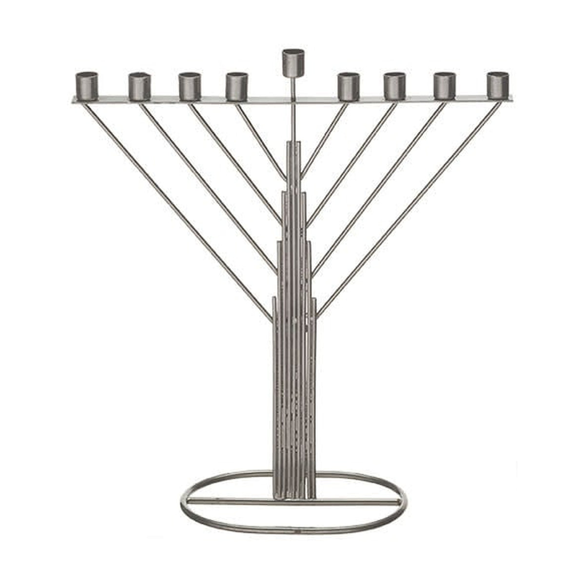Tin Menorah for Candles