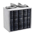 5-Volume Machzor Set, Hebrew/English, Mid Size, Ashkenaz, Faux Leather, Navy