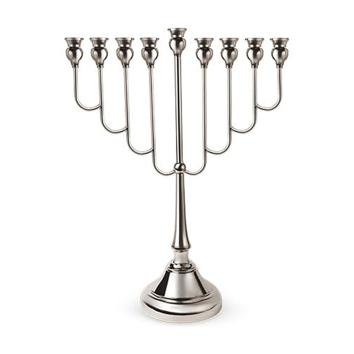 Metal Menorah Silver 64cm