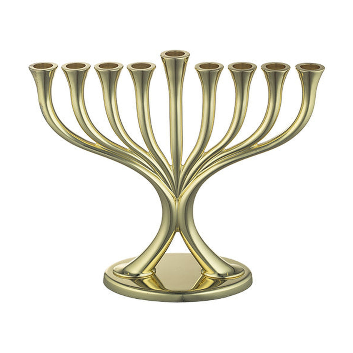 Metal Menorah 23*19 cm - Gold