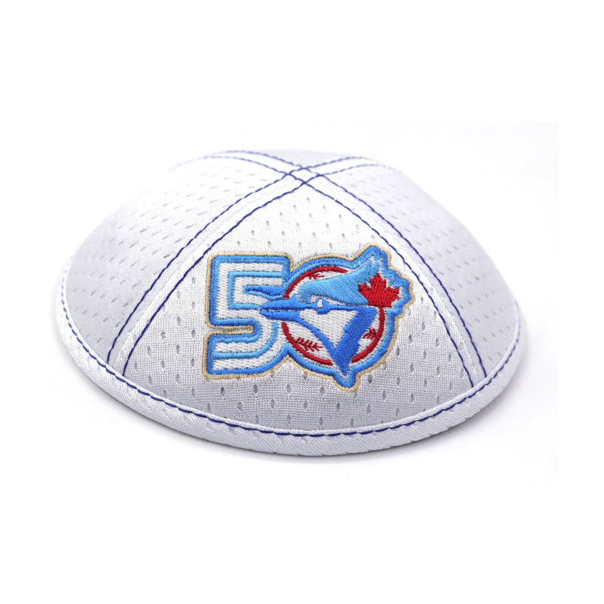 Sport Mesh Kippah, Toronto Blue Jays 50th Season