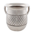 Washing Cup, Stainless Steel, Dotted Design