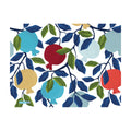 Challah Tray, Tempered Glass - Multicolour Pomegranates Design