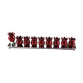 Menorah, Pomegranates