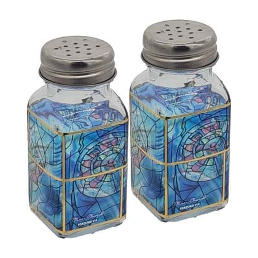 Salt and Pepper Shakers, Chagall Windows Design