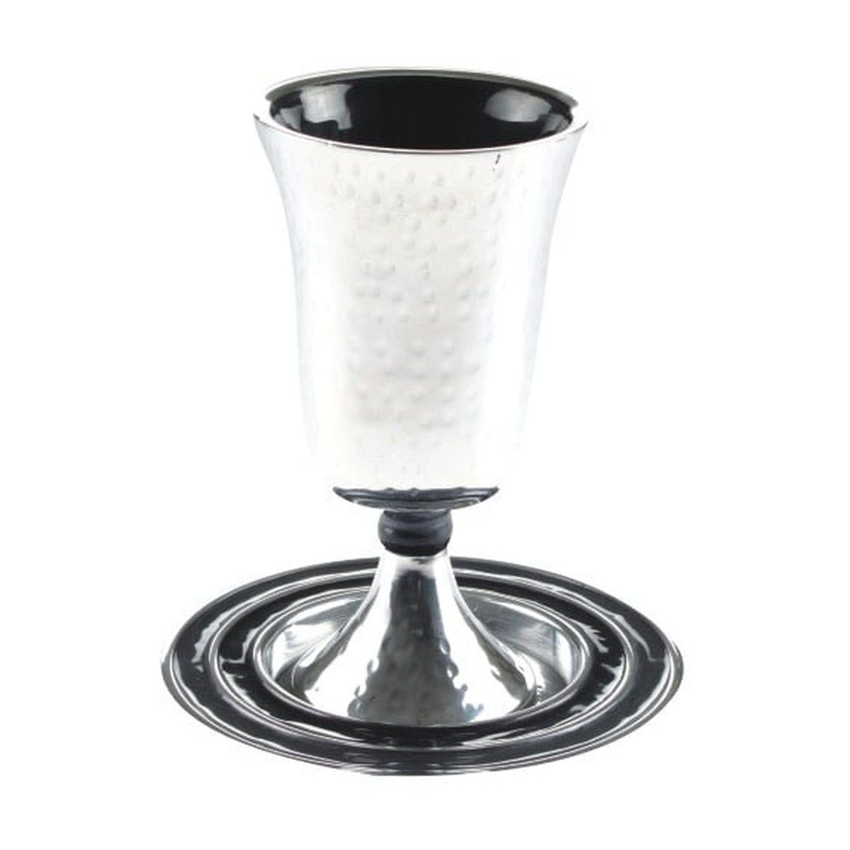 Kiddush Cup Set, Stemmed, Aluminum