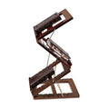Multi-Height Shtender, Two-Tone Wood