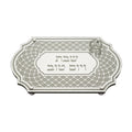 Glass Challah Tray