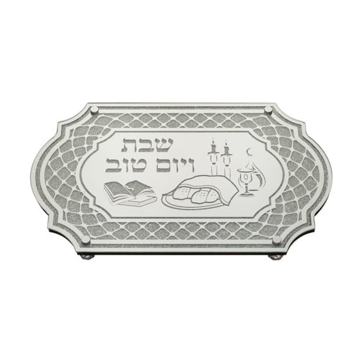 Glass Challay Tray