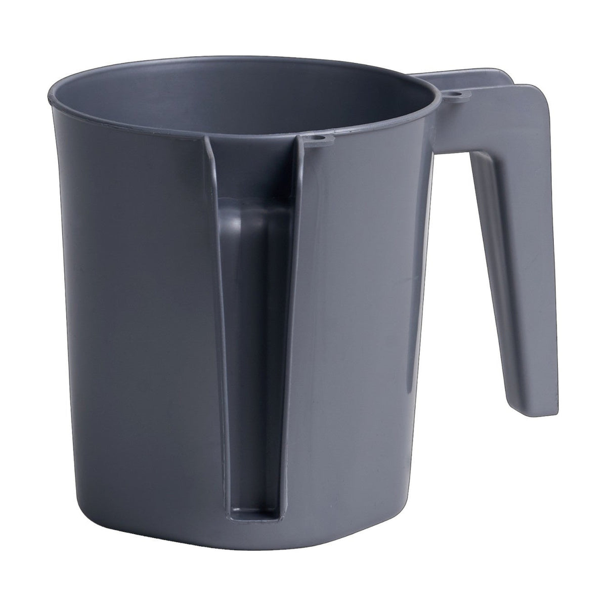 Plastic Washing Cup, Metallic Silver