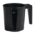Plastic Washing Cup, Metallic Black
