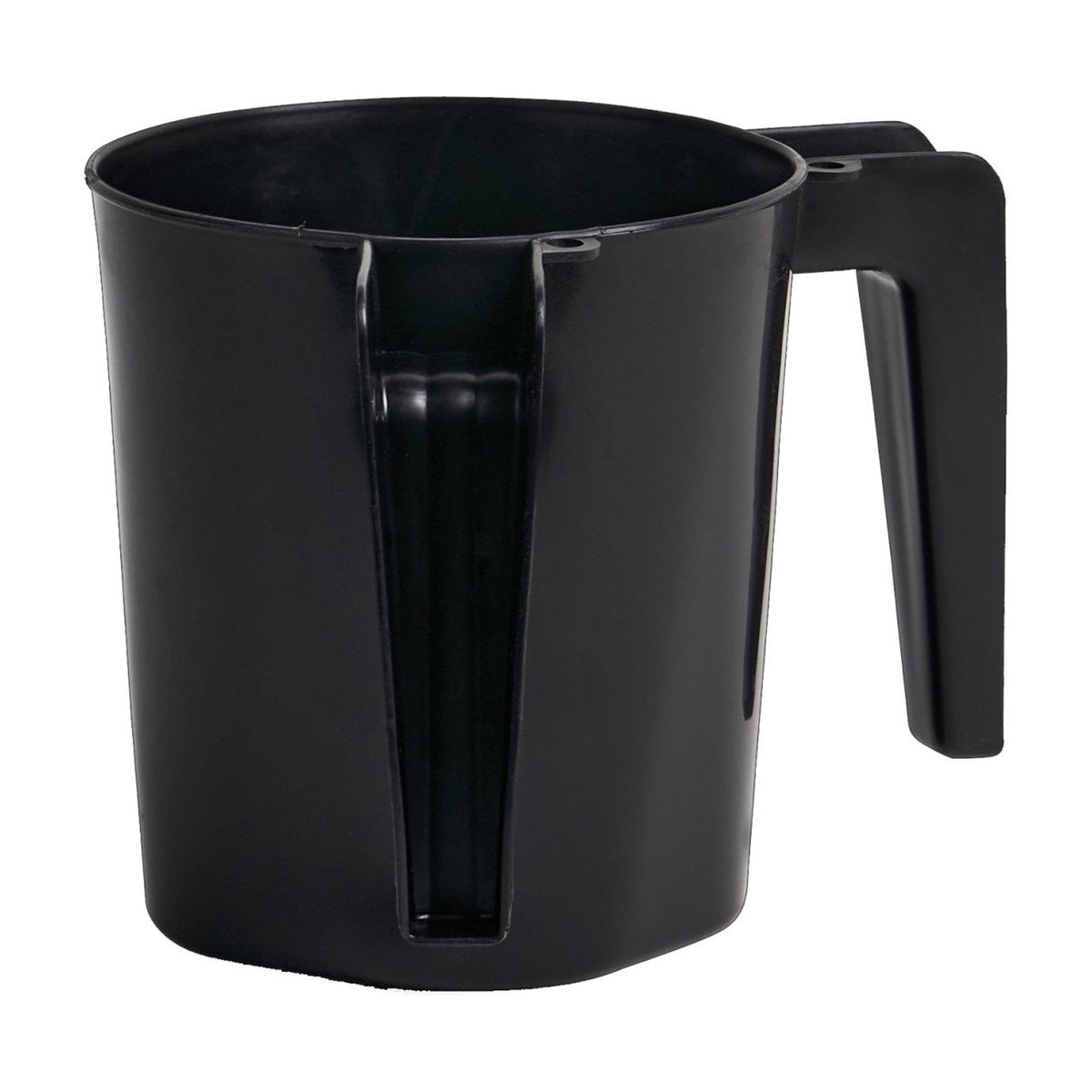Plastic Washing Cup, Metallic Black