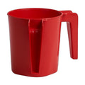Plastic Washing Cup, Red