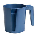 Plastic Washing Cup, Metallic Blue
