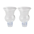 Glass Oil Cups, 2pcs