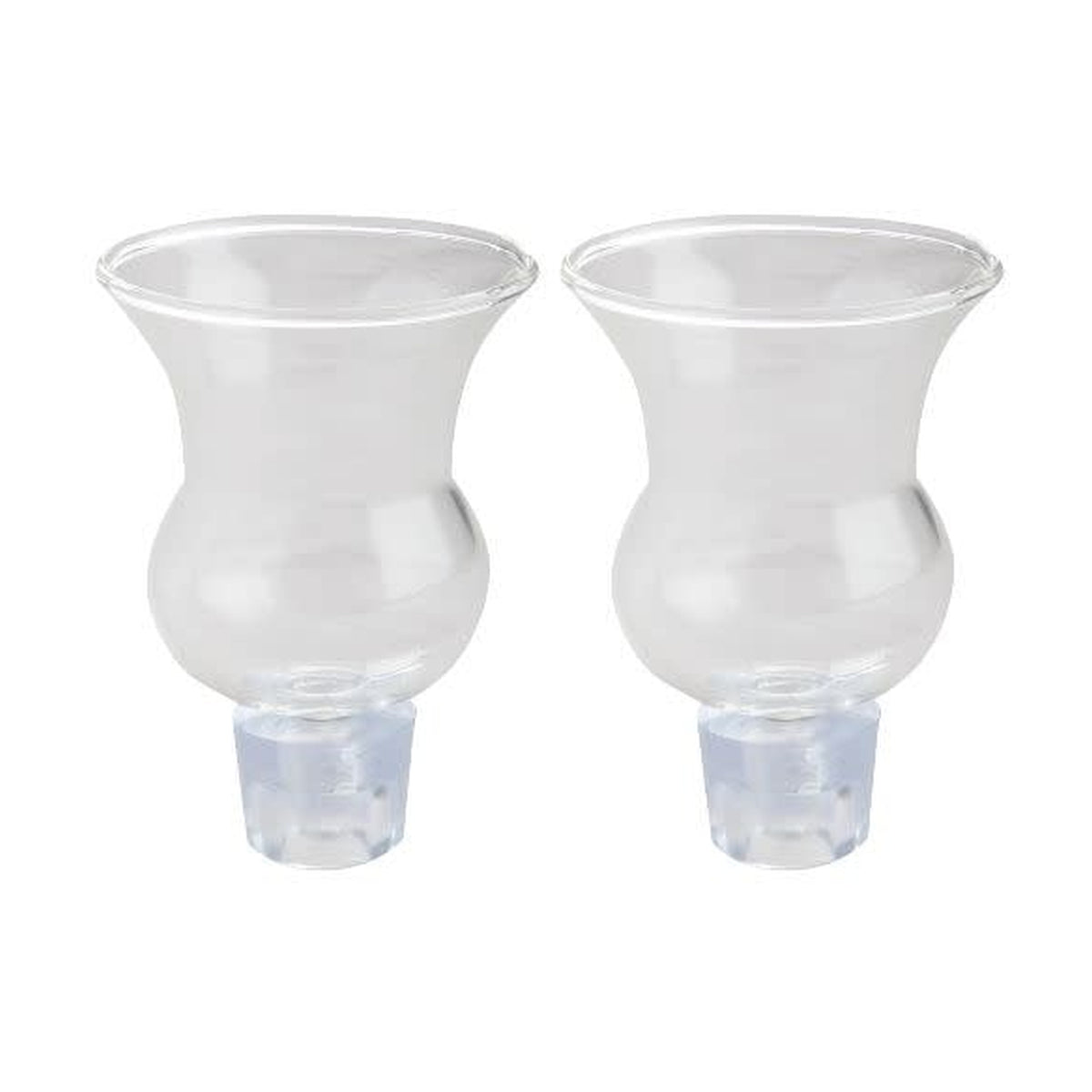 Glass Oil Cups, 2pcs