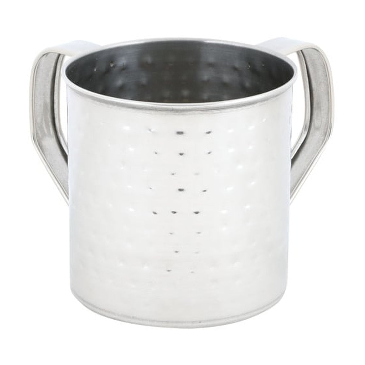 Stainless Steel Washing Cup, Hammered