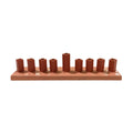 Menorah, Aluminum with Enamel