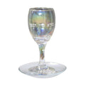Kiddush Cup Set, Stemmed, Glass