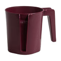 Plastic Washing Cup, Bordeaux