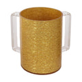 Washing Cup, Acrylic with Glitter