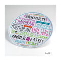 Hanukkah Round Serving Plate