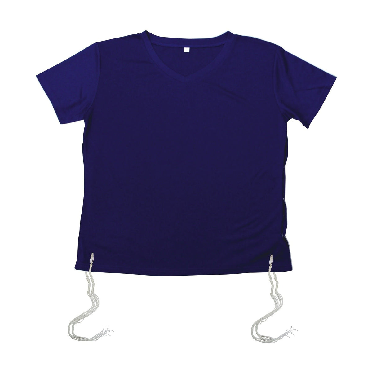 Dri-Fit Tzitzit, Navy, Kids Size 5 (14'')