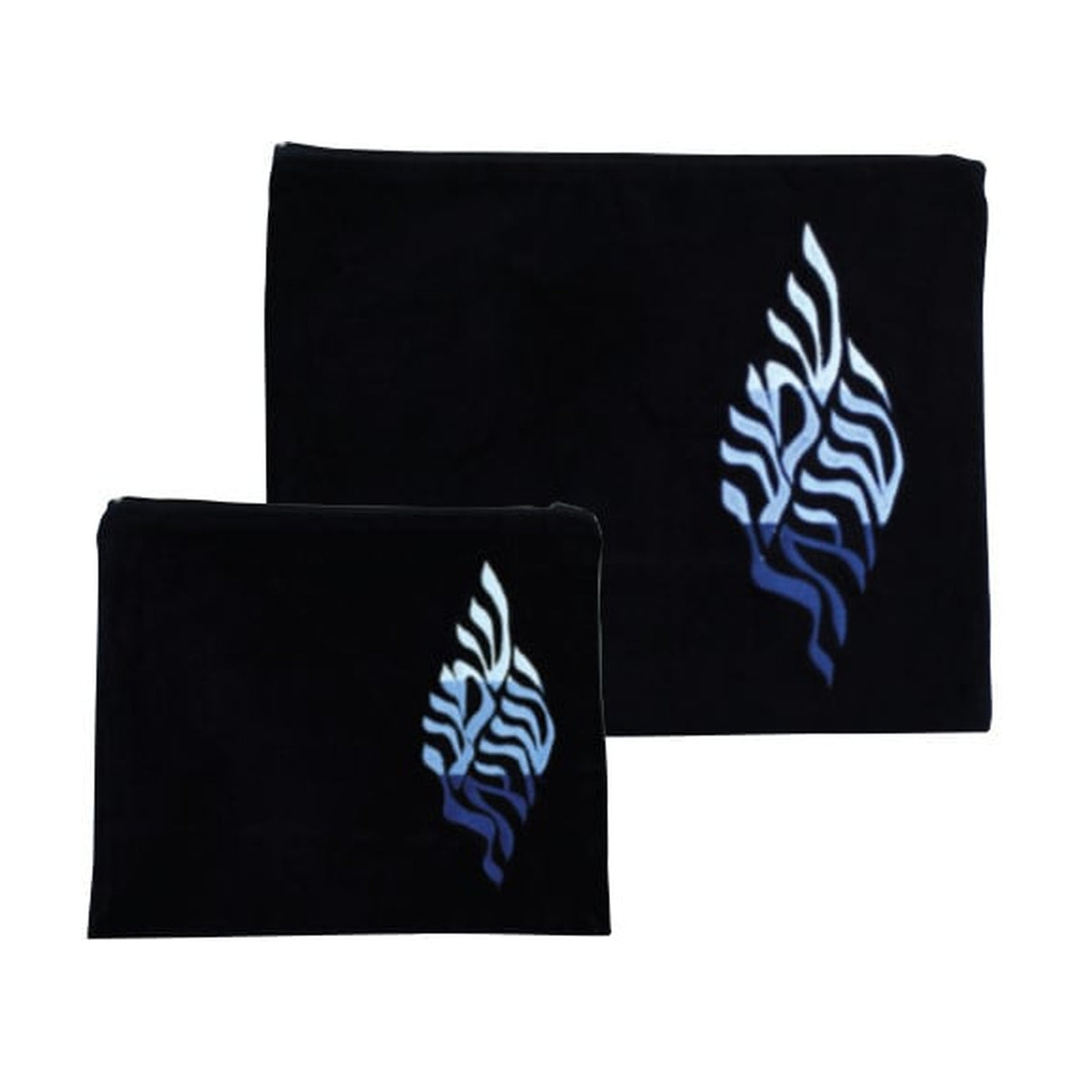 Velvet Tallit Bag Set, Navy Blue