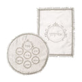 Matzah Cover and Afikoman Pouch Set, Satin
