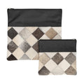 Tallit and Tefillin Bag Set, Fur Patchwork