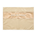 Leatherette Challah Cover, Off-White/Gold