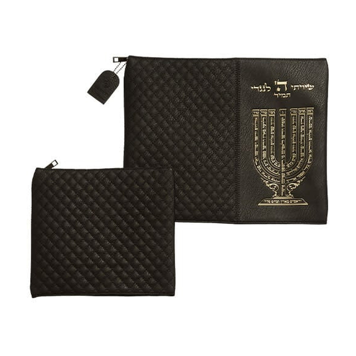 Leatherette Tallit and Tefillin Bag Set