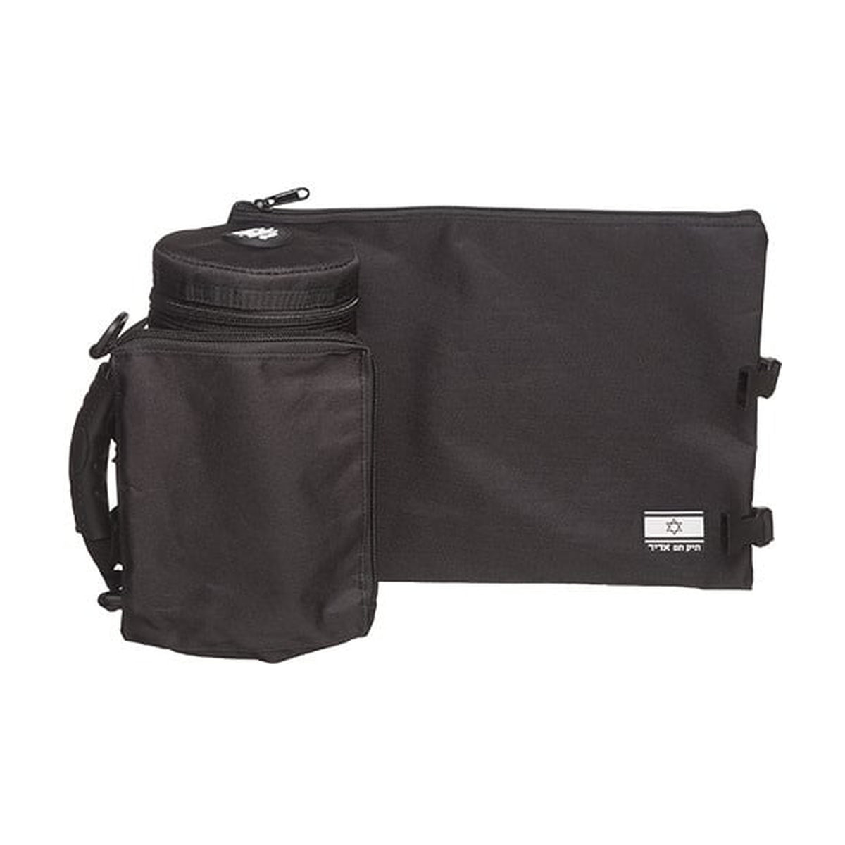 Black Teffilin Case "TIK-TAF" 23 cm