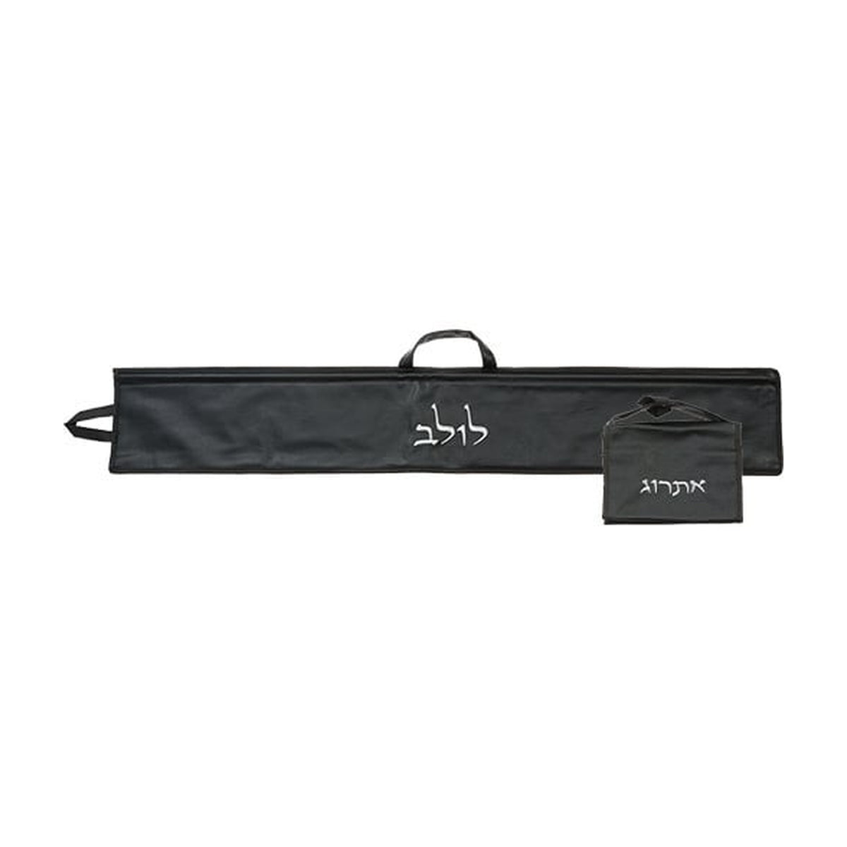Black Leatherette Pouch for LULAV & ETROG 116x19 cm