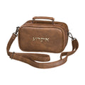 Leatherette Etrog Box, Dark Brown