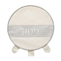 Matzah Cover, Leatherette, Silver
